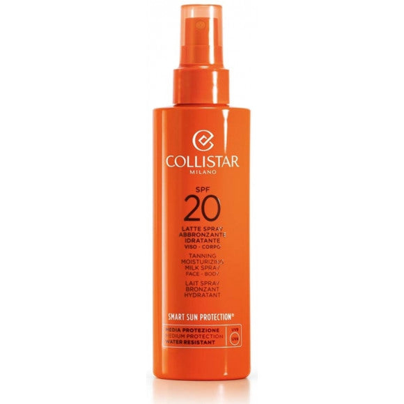 Collistar Supertanning Moisturizing Milk Spray Zonnemelk 200ml | SPF 20