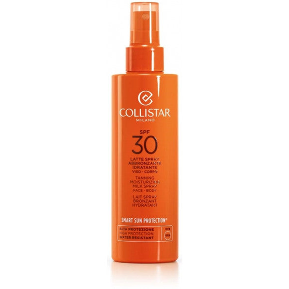 Collistar Supertanning Moisturizing Milk Spray Zonnemelk 200ml | SPF 30