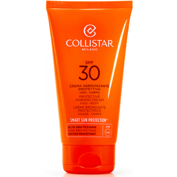 Collistar Ultra Protection Tanning Cream Face - Body SPF 30 Zonnecreme 150ml