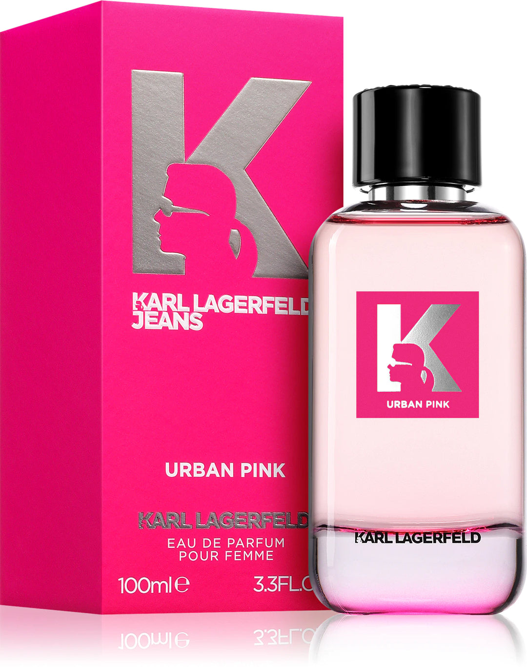 Karl Lagerfeld Jeans Urban Pink woman - Eau de Parfum 100 ml