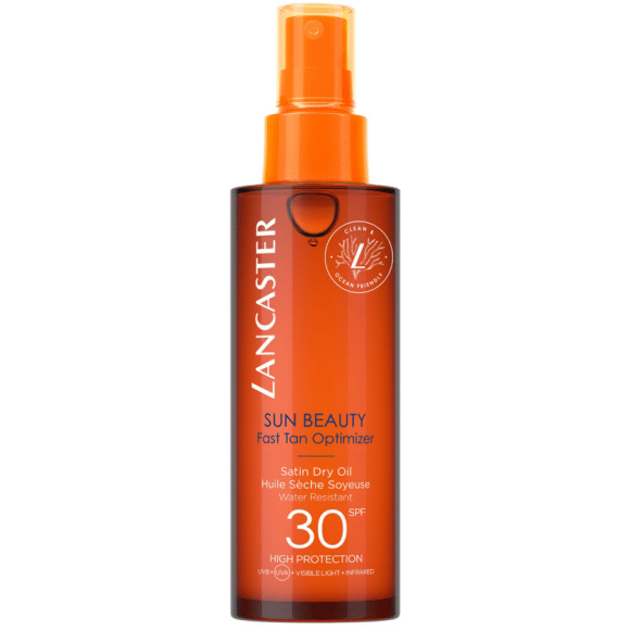 Lancaster Sun Beauty Satin Dry Oil SPF30 Zonneolie 150ml