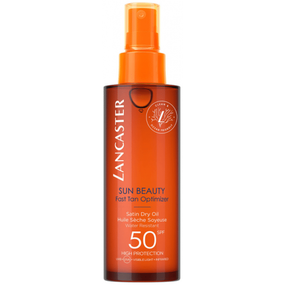 #Lancaster Sun Beauty Satin Dry Oil SPF50 Zonneolie 150ml