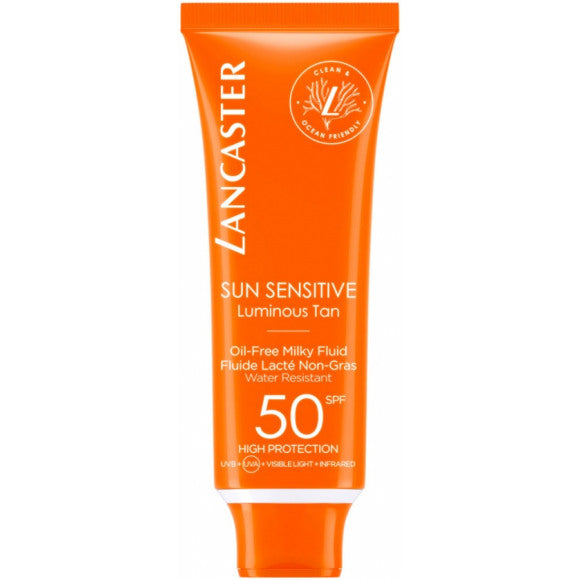 Lancaster Sun Sensitive Oil-Free Milky Fluid SPF 50 Zonnefluïde 50ml