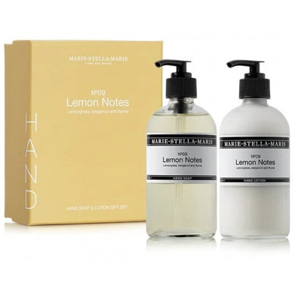 Marie-Stella-Maris Lemon Notes Gift set 2st