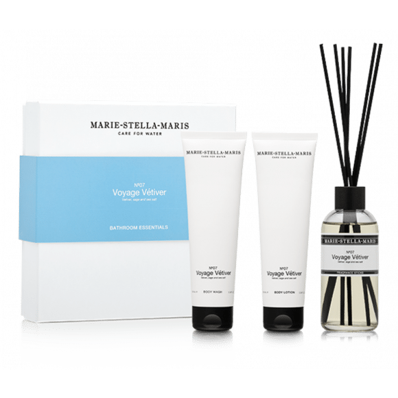 Marie-Stella-Maris No.7 Voyage Vetiver Bathroom Essentials | 100 ml + 100 ml + 100 ml | Set 3st
