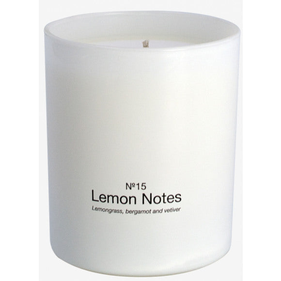 Marie-Stella-Maris Lemon Notes Eco Candle Kaars 220gr
