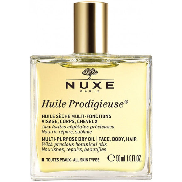 Nuxe Huile Prodigieuse® Multi-Purpose Dry Oil Face, Body, Hair Body Oil 50ml