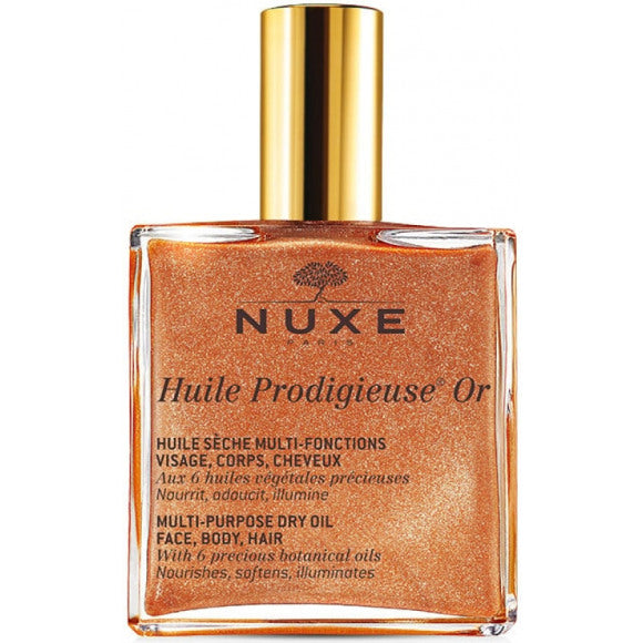 Nuxe Huile Prodigieuse® Shimmering Multi-Purpose Dry Oil Face, Body, Hair 100ml