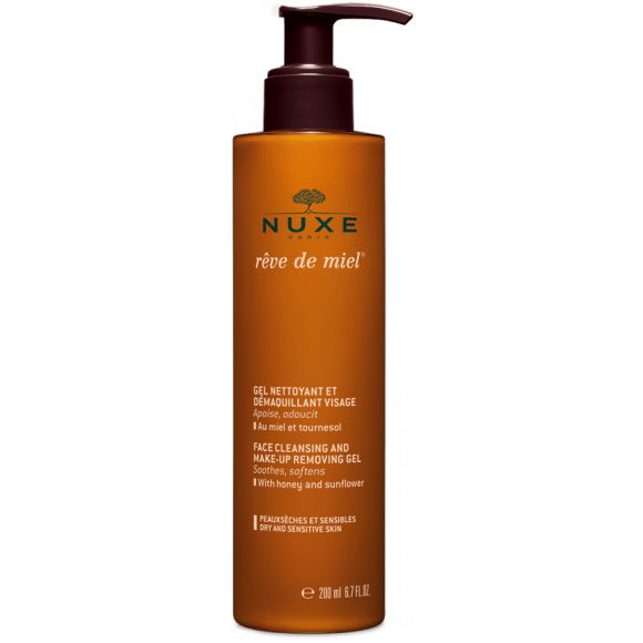 Nuxe Rêve de Miel® Face Cleaning and Make-up Removing Gel Reinigingsgel 200ml