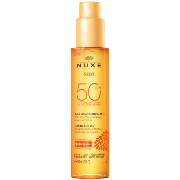 Nuxe Sun Tanning SPF 50 Zonneolie 150ml