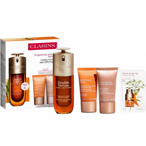 Clarins Double Serum | 50ml + 0,9ml + 15ml + 15ml | Set 4st