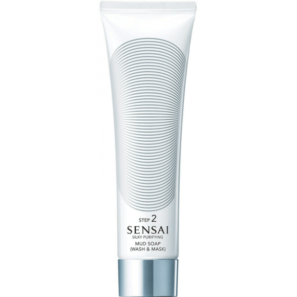 SENSAI Silky Purifying Mud Soap (Wash & Mask) Masker 125ml