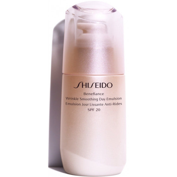 Shiseido Benefiance Wrinkle Smoothing Day Emulsion SPF 20 Gezichtsemulsie 75ml