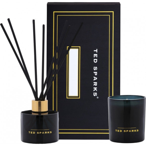 Ted Sparks Bamboo & Peony Candle & Diffuser | 100 ml + 100 gr | Set 2 st